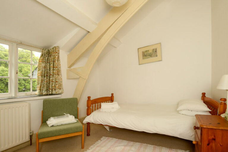 Bedroom in Sharpham House