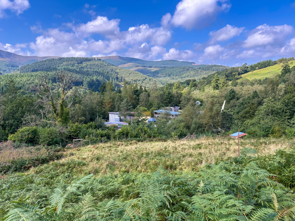 Mountain views at CAT Retreat