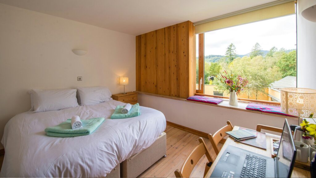 Accommodation at the Centre for Alternative Technology