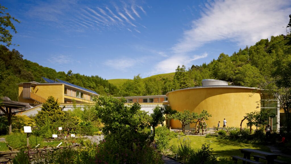 The WISE building at the Centre for Alternative Technology