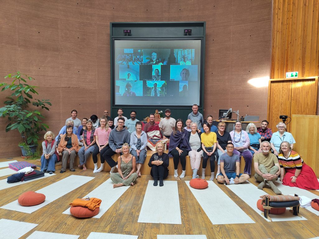 Group picture from our retreat at CAT