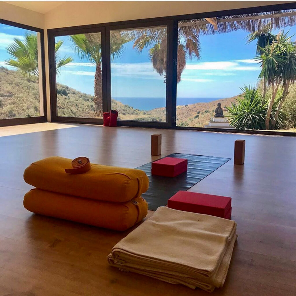 Meditation sala with sea views