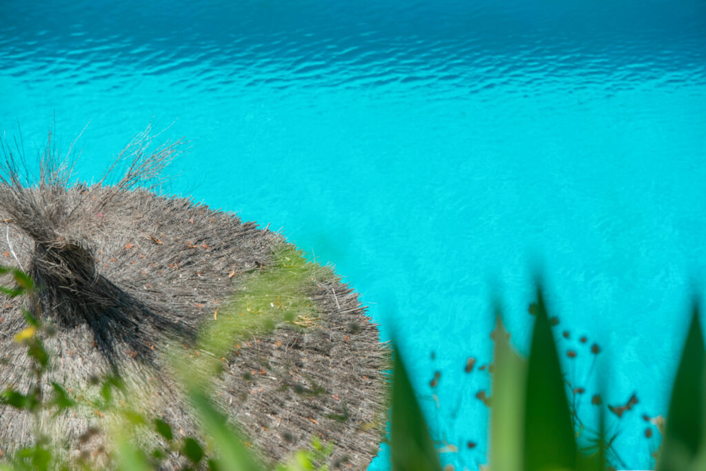 The salt-water pool